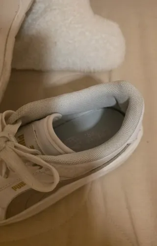 Deportivas Puma Mujer Blancas y Grises