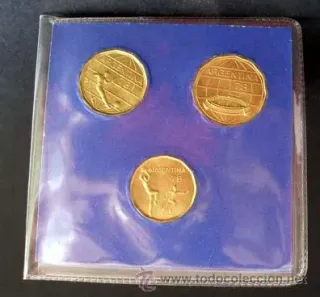 Blister Monedas Mundial Argentina 1978