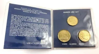 Blister Monedas Mundial Argentina 1978