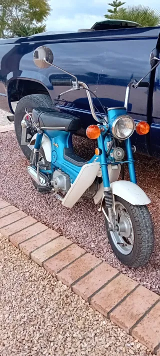 HONDA CHALY DAX CF70 CAMBIAR POR HONDA XRV750/NX65