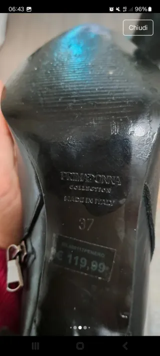 Stivaletti donna Primadonna neri