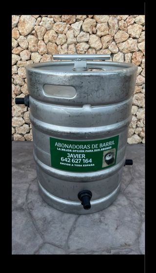 Abonadora de barril para riegos