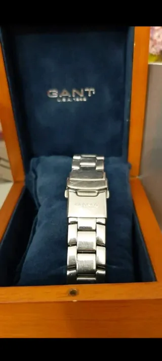 Reloj GANT Pulsera Azul y Plateado