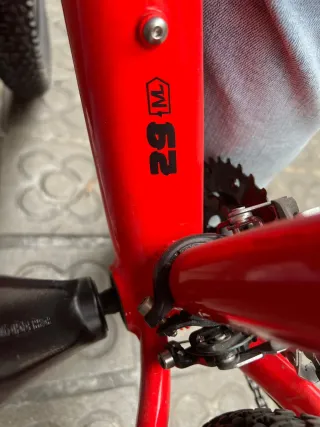 Bicicleta Orbea Roja Montaña Talla M