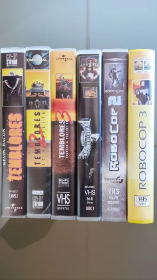 Lote Películas VHS Oferta