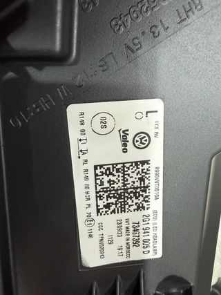 Faro Izquierdo Volkswagen Polo Negociable