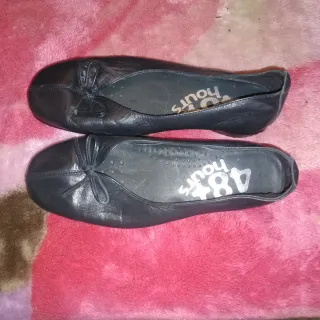 Zapatos de piel negros