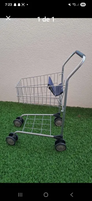 Carro de juguete para la compra