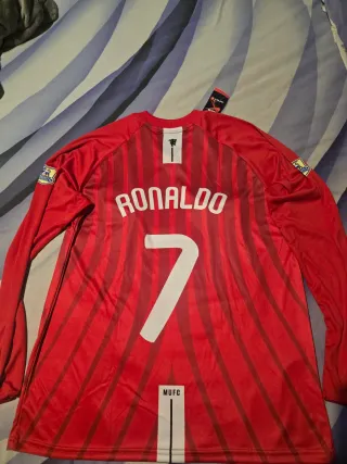 Camiseta Manchester United CR7 Final Moscú 2008