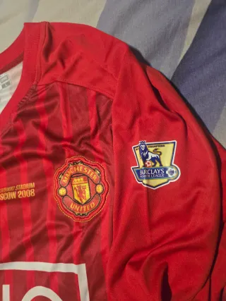 Camiseta Manchester United CR7 Final Moscú 2008