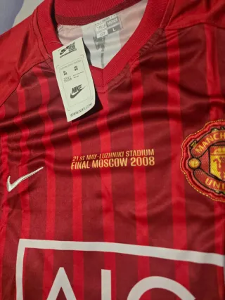 Camiseta Manchester United CR7 Final Moscú 2008