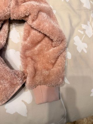 Sudadera peluche rosa H&M talla M
