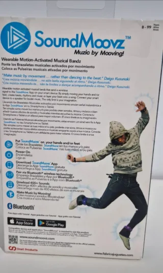 SoundMoovz Pulseras de Música por Movimiento