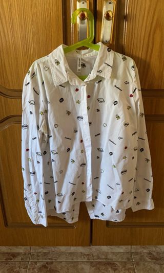 Camisa estampada Stradivarius Talla L