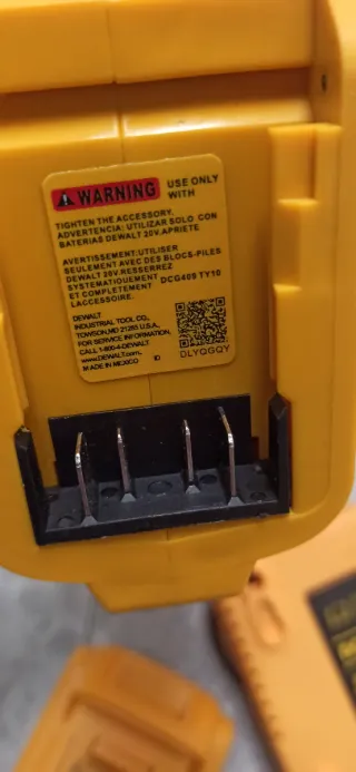Radial a batería DeWalt