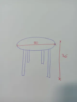 Mesa camilla redonda cristal y madera