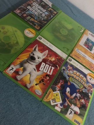 Xbox 360 Juegos: Bolt y Sega Superstars Tennis