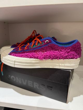 Zapatillas Converse Talla 36 Moradas Naranja