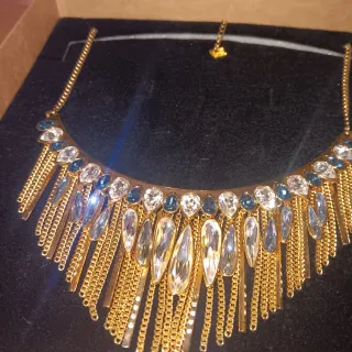 collar Swarovski auténtico