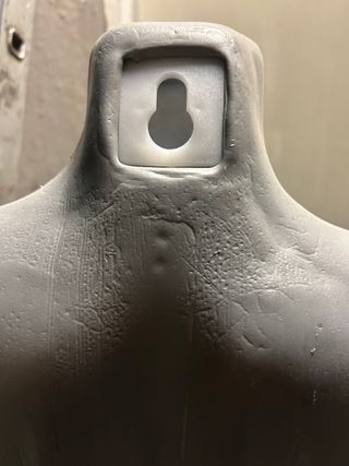 Maniquí Torso Mujer Blanco y Gris