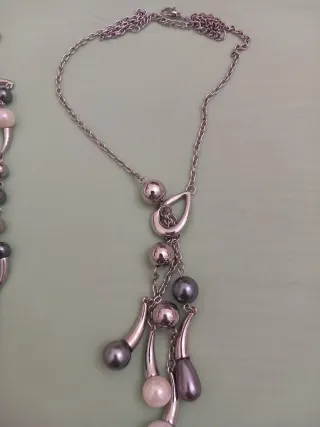 Set gioielli coordinato con perle