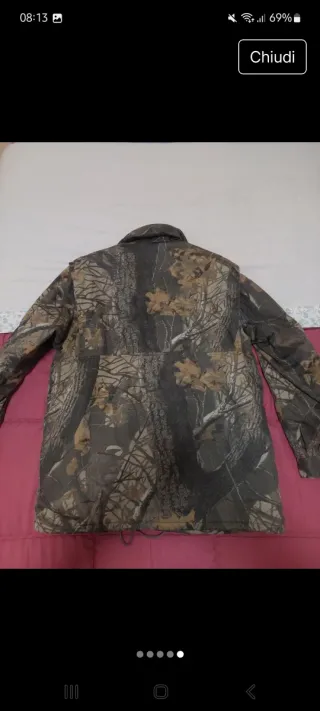 Giacca mimetica uomo