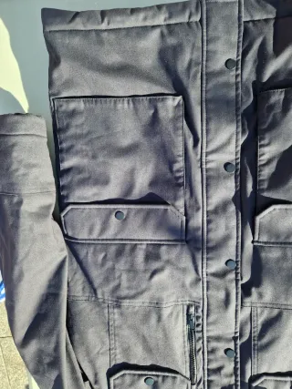 Chaqueta Zara Hombre Gris/negra