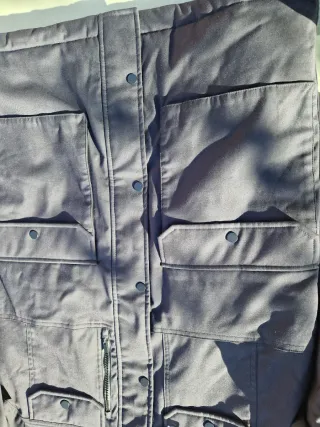 Chaqueta Zara Hombre Gris/negra