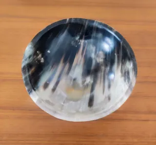 Centro de mesa/vaciabolsillos con peana