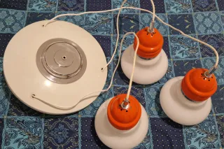 Lampadario Space Age Vintage Anni 60/70