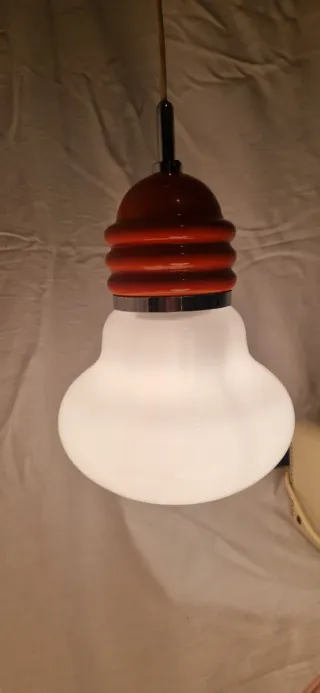 Lampadario Space Age Vintage Anni 60/70