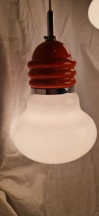 Lampadario Space Age Vintage Anni 60/70