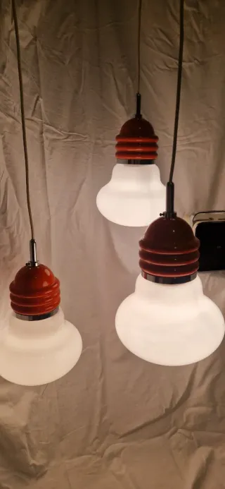 Lampadario Space Age Vintage Anni 60/70