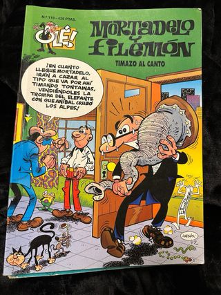 7 cómics varios años 90 aproximadamente