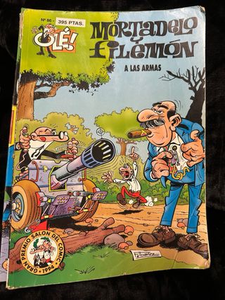 7 cómics varios años 90 aproximadamente