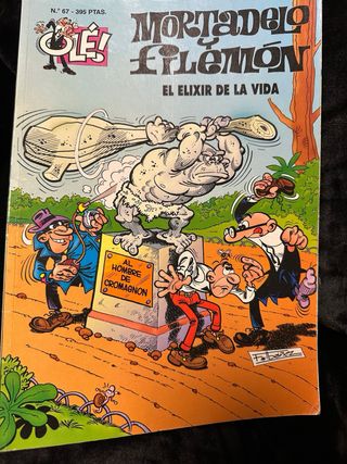 7 cómics varios años 90 aproximadamente