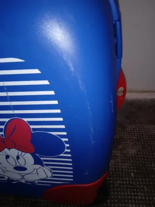 Maleta Infantil Disney Samsonite Azul/Rojo