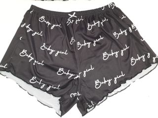 Pijama corto mujer negro Talla M (SIN ESTRENAR)