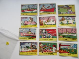 Cromos Cruceros 2ª Guerra Mundial