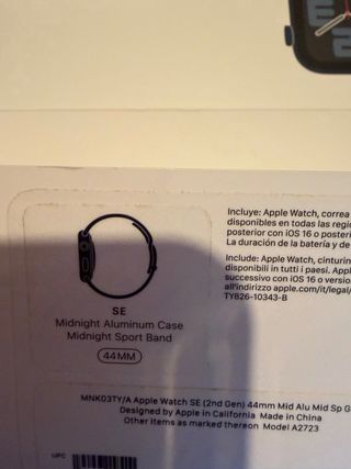 Apple Watch Negro Space Gray