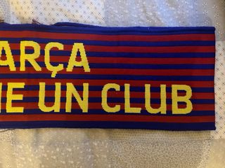 Bufanda FC Barcelona Azul y Roja