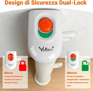 Cancelletto Bambini Scale Senza Foratura