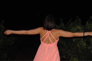 Vestido fiesta Lipsy London Talla 38 Coral