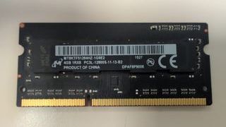4x Módulos RAM CSX DDR3 1066MHz 4GB