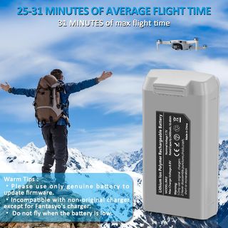 Baterías Fantasyo DJI Mini 2/4K con hub NUEVO