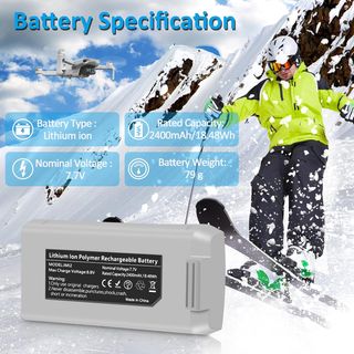 Baterías Fantasyo DJI Mini 2/4K con hub NUEVO