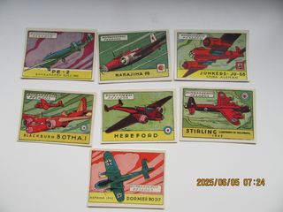 Cromos Segunda Guerra Mundial: Bombarderos Pesados