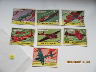 Cromos Segunda Guerra Mundial: Bombarderos Pesados