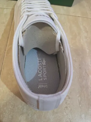 Zapatillas Lacoste Mujer Blancas