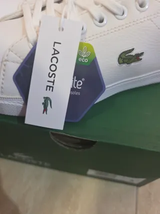 Zapatillas Lacoste Mujer Blancas